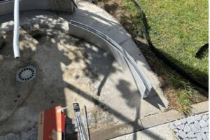 Dusche im Außenbereich